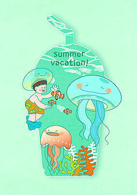 전신 PSD 교육 남자 수영복 어린이 바다 일러스트 조류 프레임 여름방학 한명 해초 오리발 열대어 해파리 민트색 에듀 에듀케이션 흰동가리 소년한명만 스쿨팩 국내일러스트 동물 1 옷 컬러 방학 어류 사람 해조류 자포동물 남자한명만 소년만 파일형식 여름_계절