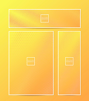 템플릿 배너 배너템플릿 가로배너 포스터 세로배너 백그라운드 패턴 그래픽백그라운드 사람없음 노란색 현수막 점 육각형 그라데이션 기하학 배너세트 하프톤 AI파일 도형 컬러 무늬 그래픽 가로 세로 세트 파일형식 벡터