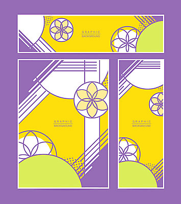 템플릿 문양 배너 배너템플릿 가로배너 포스터 세로배너 선 백그라운드 그래픽백그라운드 사람없음 노란색 보라색 현수막 원형 기하학 배너세트 멤피스디자인 AI파일 도형 디자인 컬러 무늬 그래픽 가로 세로 세트 파일형식 벡터