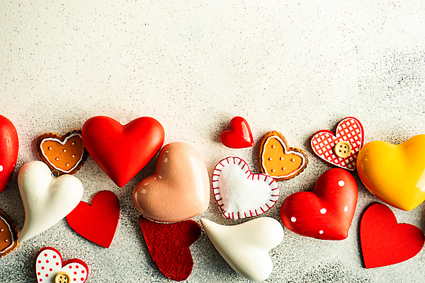 포토 JPG 해외이미지 발렌타인데이 사랑 사람없음 하트 흰배경 해외202007 해외포토 모양 감정 백그라운드 데이이벤트 흰색 파일형식