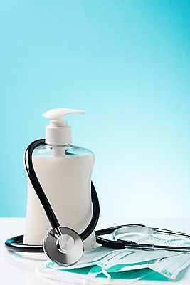 포토 JPG 해외이미지 백그라운드 컨셉 청진기 건강 마스크 사람없음 장비 바이러스 질병 예방 백신 소독제 인플루엔자 전염병 코로나바이러스 포스트코로나 해외202007 델타변이바이러스 해외포토 의학 의료기기 사회이슈 파일형식