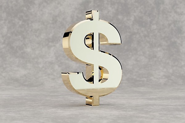 포토 JPG 해외이미지 캐릭터 알파벳 백그라운드 일러스트 사람없음 빛 반짝임 반사 3D 달러 금속 황금 심볼 사인 만들기 광택 타입 고립 콘크리트 해외202007 해외포토 영어 돈 모션 재질 디지털합성 파일형식