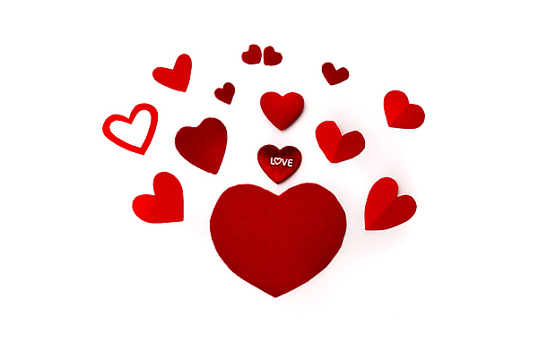 포토 JPG 해외이미지 행복 발렌타인데이 사랑 사람없음 장식 하트 축하 흰배경 해외202007 해외포토 모양 감정 백그라운드 컨셉 데이이벤트 흰색 파일형식