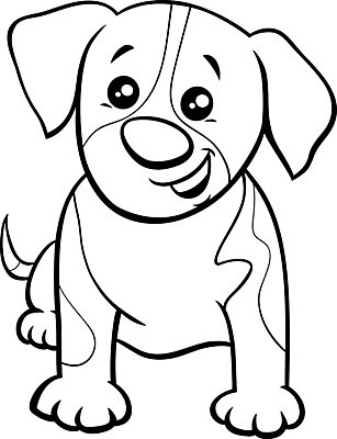 EPS 해외이미지 동물 디자인 일러스트 흑백 사람없음 강아지 그림 색칠공부 젠탱글 해외202007 해외일러스트 촬영기법 반려동물 학습 색칠 개 파일형식 벡터