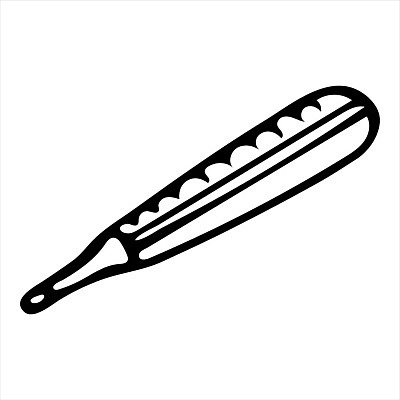 EPS 해외이미지 일러스트 건강 약 흰색 기구 뜨거움 온도계 지시 측정 온도 고립 해외202007 해외일러스트 컬러 의학 모션 파일형식 벡터