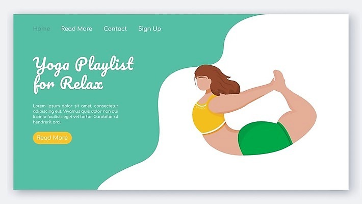 EPS 해외이미지 전신 여자 일러스트 요가 건강 한명 성인 운동 요가자세 성인여자한명만 해외202007 해외일러스트 1 웰빙 포즈 사람 여자한명만 성인여자만 파일형식 벡터