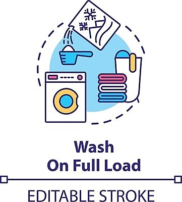 EPS 해외이미지 가사 일러스트 사람없음 빨래 세제 세탁기 빨랫감 해외202007 해외일러스트 가전제품 파일형식 벡터
