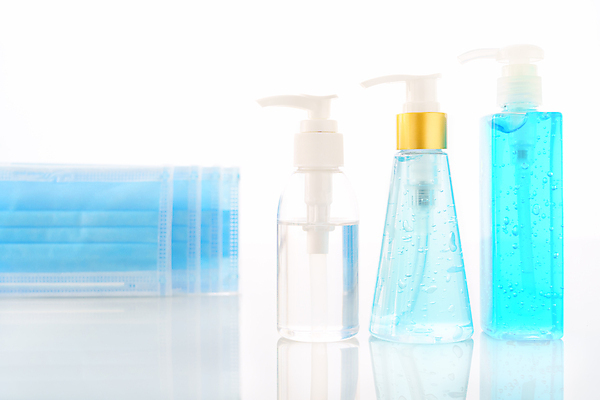 포토 JPG 해외이미지 마스크 사람없음 파란색 바이러스 흰배경 예방 소독제 코로나바이러스 손소독제 해외202007 델타변이바이러스 해외포토 컬러 백그라운드 흰색 파일형식