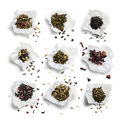 포토 JPG 해외이미지 종류 사람없음 하이앵글 다양 찻잎 플랫레이 해외202007 해외포토 뷰포인트 다수 차_음료 플랫 파일형식