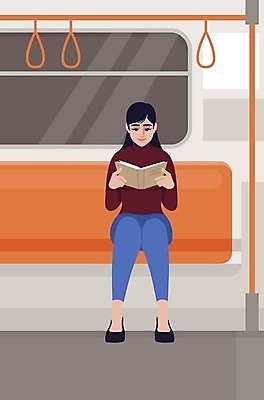 EPS 해외이미지 캐릭터 학생 라이프스타일 디자인 여행 컨셉 의자 일러스트 창문 실내 앉기 그래픽 책 문 기차 도시 플랫 전철 승차 만화 읽기 출퇴근 상업 심플 전차 승객 지하 일반 복잡 통근 스타일 현실 디테일 해외202007 해외일러스트 일러캐릭터 육상교통 가구 비즈니스 모션 대중교통 내부 생활 출근 파일형식 벡터 교통수단 생활용품 교통 오브젝트