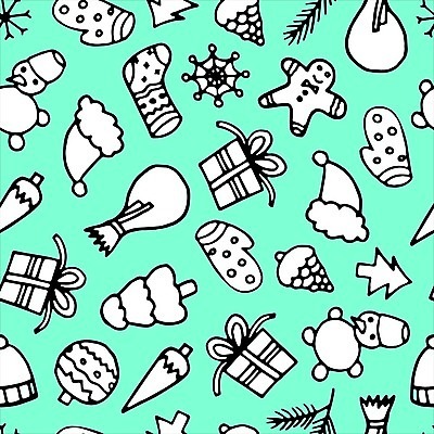 EPS 해외이미지 모자 크리스마스 가방 일러스트 산타모자 눈사람 새해 양말 선물 상자 산타클로스 소나무 눈송이 낙서 고드름 전나무 원뿔 해외202007 손모아장갑 해외일러스트 도형 나무 모자_잡화 잡화 기념일 장갑 눈_날씨 얼음 파일형식 벡터