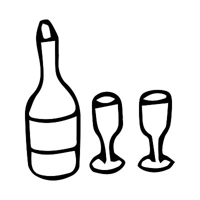 EPS 해외이미지 손 디자인 일러스트 휴가 발렌타인데이 사랑 그래픽 와인 검은색 흰색 낙서 스케치 심볼 오브젝트 그림 고립 엘리먼트 해외202007 해외일러스트 감정 컬러 데이이벤트 주류 미술 신체부위 파일형식 벡터 기념일 음료 문화예술 사람 이벤트