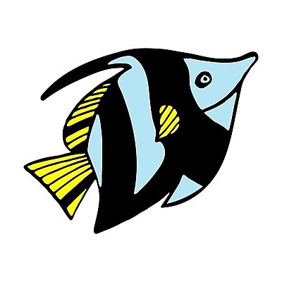 EPS 해외이미지 동물 디자인 야생동물 바다 스티커 셔츠 일러스트 자연 낚시 어류 물 파란색 노란색 검은색 수중 직물 만화 그림 눈금 꼬리 손그림 수족관 고립 해외202007 해외일러스트 자연요소 컬러 상의 레저 수중동물 생태계 파일형식 벡터