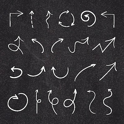 EPS 해외이미지 손 디자인 파도 컨셉 곡선 일러스트 화살 세트 칠판 인포그래픽 흰색 기록 그리기 만화 스케치 천 수집 왼쪽 심볼 그림 분필 회전 방법 해외202007 해외일러스트 선 바다 컬러 모션 미술 신체부위 직물 방향 초크 파일형식 벡터