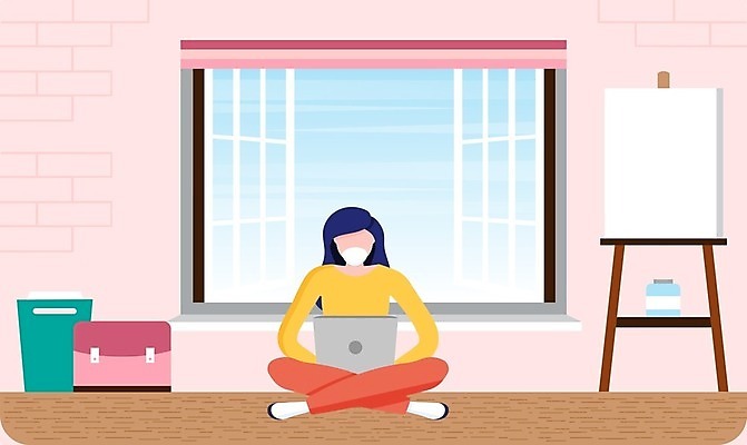 EPS 해외이미지 백인 1 라이프스타일 디자인 여자 남자 행복 컨셉 일러스트 창문 성공 휴식 바닥 주택 직장 함께함 실내 웃음 사람 앉기 성인 목재 노트북 컴퓨터 햇빛 디지털 방 작업 책상 보고서 자매 과외 땅바닥 지능 해외202007 해외일러스트 서양인 나무 감정 가구 회사 재료 가족 모션 수업 표정 내부 건물 생활 전자제품 학습 태양 파일형식 벡터