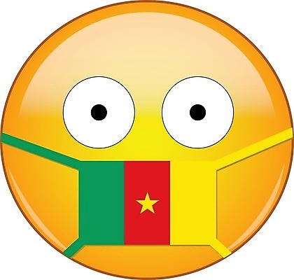 EPS 해외이미지 캐릭터 얼굴 스티커 일러스트 건강 마스크 사람없음 노란색 표현 바이러스 질병 무서움 심볼 감염 이모티콘 고립 전염병 카메룬 카메룬국기 코로나바이러스 해외202007 델타변이바이러스 해외일러스트 일러캐릭터 감정 컬러 의학 아프리카 신체부위 국기 파일형식 벡터