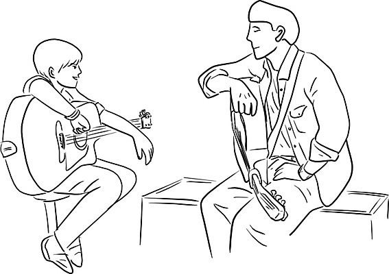 EPS 해외이미지 클립아트 캐릭터 라이프스타일 디자인 남자 행복 포스터 아들 어린이 음악 백그라운드 일러스트 노래 가족 관계 놀이 주택 함께함 사랑 사람 소년 성인 음악가 기구 기타 아빠 플랫 낙서 스케치 그림 엽서 윤곽 손그림 고립 뮤지컬 해외202007 해외일러스트 일러캐릭터 직업 감정 컨셉 현악기 문화예술 미술 건물 생활 편지 파일형식 벡터