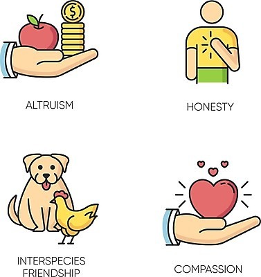 EPS 해외이미지 클립아트 감정 일러스트 함께함 사람없음 우정 플랫 연결 심플 지원 유대감 해외202007 우호적 해외일러스트 컨셉 친구 파일형식 벡터