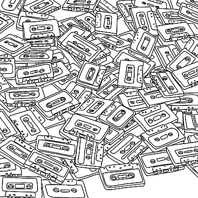 EPS 해외이미지 디자인 포스터 음악 백그라운드 일러스트 미술 그래픽 검은색 자료 소리 듣기 장비 수확 카세트테이프 낙서 혼합 플라스틱 스케치 심볼 오브젝트 그림 복고 엽서 윤곽 오디오 테이프 손그림 아날로그 스테레오 멀티미디어 80대 고립 구식 녹음기 뮤지컬 옛날 플레이어 스타일 해외202007 해외일러스트 노년 컬러 농업 모션 재질 문화예술 문구용품 전자제품 편지 파일형식 벡터 녹음_기록