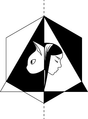 EPS 해외이미지 모양 동물 캐릭터 디자인 여자 실루엣 얼굴 선 백그라운드 셔츠 일러스트 추상 미술 사람 반려동물 머리 유행 검은색 고양이 흰색 삼각형 인쇄 만화 스케치 쌍둥이 그림 윤곽 코믹 기하학 고립 폴리곤 스타일 미니멀리스트 미니멀 해외202007 해외일러스트 일러캐릭터 도형 컬러 상의 무늬 포유류 가족 문화예술 촬영기법 신체부위 파일형식 벡터