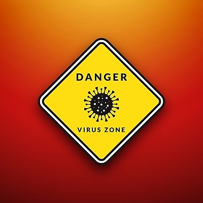 EPS 해외이미지 과학 컨셉 일러스트 건강 경고 설명 경비 안전 그래픽 약 노란색 라벨 정보 긴급 메시지 바이러스 보호 질병 위험 심볼 예방 생물학 보안 감염 미생물 조심 공지사항 박테리아 감탄 경보 그만 대피 전염병 주목 해외202007 해외일러스트 교육 컬러 의학 모션 생물 프레임 파일형식 벡터