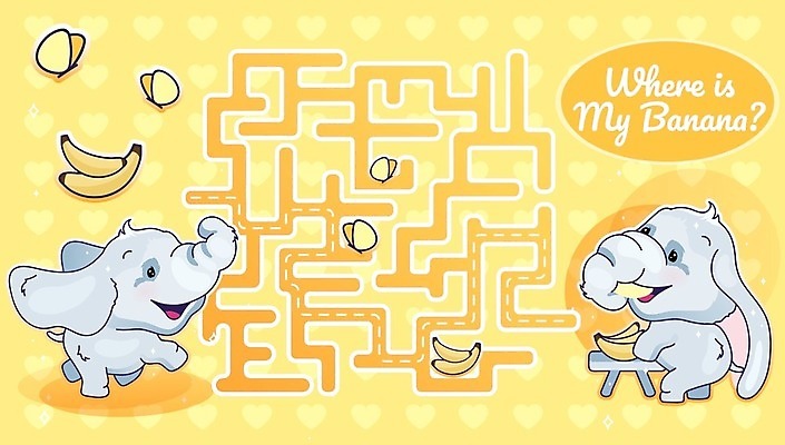 EPS 해외이미지 템플릿 캐릭터 디자인 배너 교육 길 어린이 음식 과일 일러스트 장난 출입구 코끼리 바나나 동양인 노란색 웹 게임 아기 퍼즐 수수께끼 플랫 만화 인도인 먹기 사파리 레이아웃 코믹 페이지 미로 영웅 해결 발견 개발 골 방법 쉬운 헬프 해외202007 해외일러스트 일러캐릭터 외국인 컬러 인터넷 포유류 모션 놀이 사람 인종 도움 파일형식 벡터
