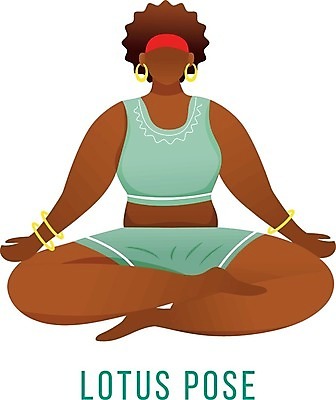 EPS 해외이미지 전신 여자 일러스트 요가 한명 성인 요가자세 성인여자한명만 해외202007 해외일러스트 1 웰빙 포즈 사람 여자한명만 성인여자만 파일형식 벡터