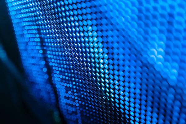 포토 JPG 해외이미지 백그라운드 추상 사람없음 파란색 스크린 점 혼합 다이오드 LED 해외202007 해외포토 컬러 무늬 전구 파일형식