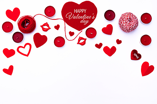 포토 JPG 해외이미지 행복 발렌타인데이 사랑 사람없음 장식 하트 축하 흰배경 입술모양 해외202007 해외포토 모양 감정 백그라운드 컨셉 데이이벤트 흰색 파일형식