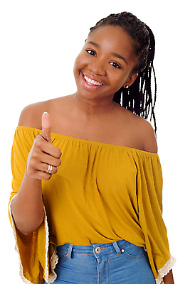 포토 JPG 해외이미지 학생 여자 행복 여유 성공 한명 웃음 사람 성인 기쁨 엄지손가락 최고 자신감 긍정 동의 좋음 성인여자한명만 해외202007 우호적 해외포토 1 감정 컨셉 손가락 표정 여자한명만 성인여자만 파일형식