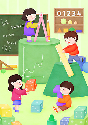 전신 도형 PSD 여자 어린이교육 교육 남자 어린이 일러스트 자 여러명 초록색 숫자 블록 수학 주사위 수학교육 에듀 에듀케이션 어린이만 스쿨팩 국내일러스트 문자 컬러 다수 교과목 문구용품 사람 파일형식