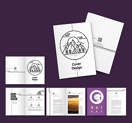 템플릿 ZIP 리플렛 야경 산 팜플렛 사람없음 노을 검은색 가을 도시 외출 전망대 인디자인 INDD 이미지템플릿 자연요소 계절 컬러 야간 파일형식 풍경_경치