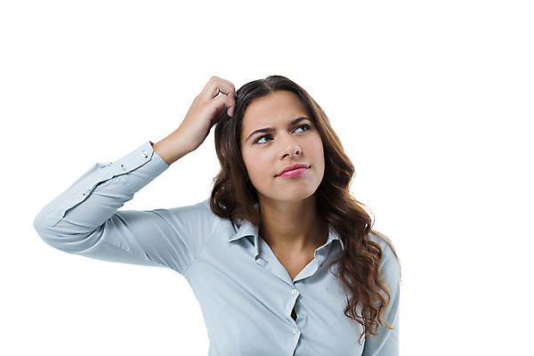 포토 JPG 해외이미지 여자 백그라운드 서기 흰색 반대 경영 혼란 해외202007 해외포토 컬러 컨셉 비즈니스 모션 사람 파일형식