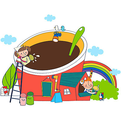 EPS 나무 식물 동물 구름 여자 남자 호수 음료 어린이 무지개 일러스트 사다리 상상 조류 주택 알림판 수저 사람 소녀 소년 두명 건물 판타지 표지판 개 강아지 숲 겨울간식 어린이세상 꼭지 코코아 밸브 우유통 어린이만 국내일러스트 자연요소 식기 건축물 포유류 디저트 반려동물 도구 파일형식 벡터