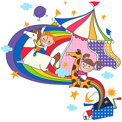 EPS 동물 구름 여자 남자 별 어린이 무지개 일러스트 상상 놀이 주택 선물 사람 소녀 소년 두명 건물 선물상자 판타지 상자 태양 놀이공원 행성 달 깃발 말_동물 놀이기구 기린 어린이세상 천막 회전목마 어린이만 국내일러스트 자연요소 건축물 포유류 우주 테마파크 파일형식 벡터