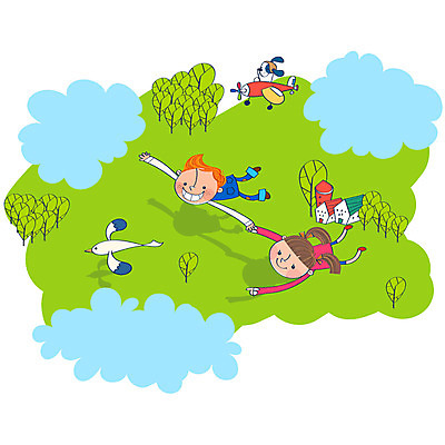EPS 나무 식물 동물 구름 여자 남자 어린이 일러스트 상상 갈매기 조류 하늘 비행기 주택 그림자 사람 소녀 소년 초원 두명 건물 판타지 비행 개 강아지 창고 어린이세상 어린이만 국내일러스트 자연요소 건축물 포유류 항공교통 대중교통 반려동물 파일형식 벡터