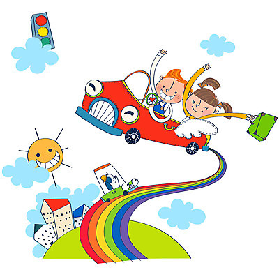 EPS 동물 구름 여자 남자 어린이 여행 무지개 날개 가방 일러스트 교통시설 상상 자동차 주택 사람 소녀 소년 두명 건물 판타지 태양 여행가방 운전 비행 개 강아지 신호등 어린이세상 자동차여행 어린이만 국내일러스트 자연요소 건축물 잡화 육상교통 교통 포유류 모션 반려동물 시설 파일형식 벡터