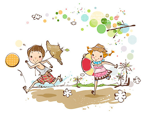 EPS 주간 나무 식물 구름 커플 여자 남자 바다 여행 백그라운드 일러스트 공 물놀이 휴가 산 사랑 사람 소년 해변 야외 두명 여름 여름휴가 바캉스 모래사장 야자수 달리기 나뭇가지 도착 밀짚모자 공놀이 튜브 국내일러스트 자연요소 모자_잡화 계절 감정 어린이 관계 모션 놀이 파일형식 벡터 여름_계절