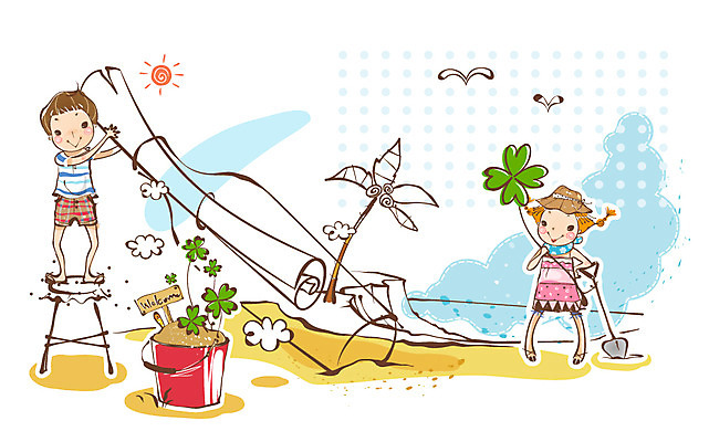 EPS 주간 나무 식물 커플 여자 남자 화분 모래 바다 여행 백그라운드 의자 일러스트 갈매기 조류 휴가 유리병 사랑 사람 소년 해변 야외 두명 여름 모래사장 야자수 태양 팻말 행운 네잎클로버 클로버 병 두루마리 편지 삽 양동이 물통 소식_알림 국내일러스트 자연요소 동물 식기 계절 감정 어린이 가구 컨셉 관계 병_용기 프레임 파일형식 벡터