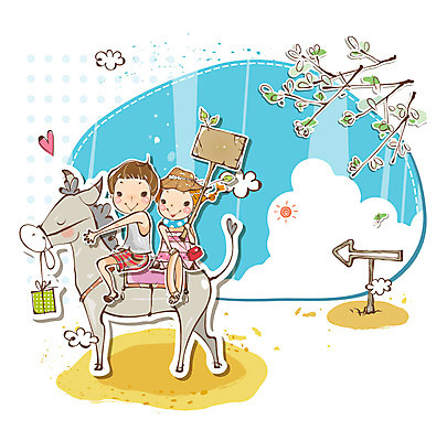 EPS 주간 동물 구름 커플 여자 남자 여행 일러스트 휴가 알림판 사랑 사람 이벤트 소년 야외 두명 여름 선물상자 상자 태양 팻말 나뭇가지 하트 표지판 당나귀 당나귀타기 국내일러스트 자연요소 모양 나무 계절 감정 어린이 관계 프레임 선물 말_동물 승차 파일형식 벡터