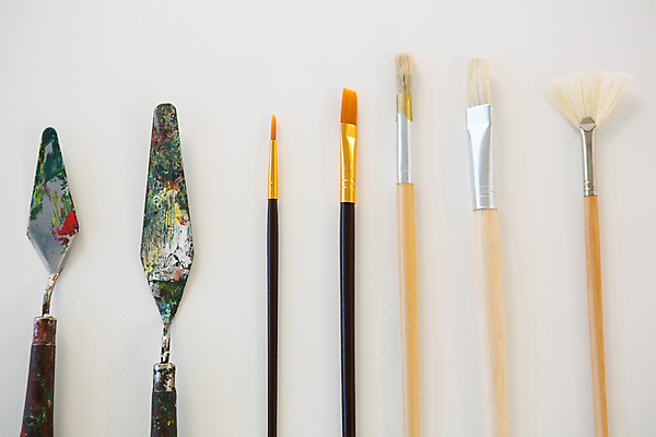 포토 JPG 해외이미지 사람없음 미술도구 붓 팔레트 팔레트나이프 물감나이프 해외202007 해외포토 오브젝트 파일형식