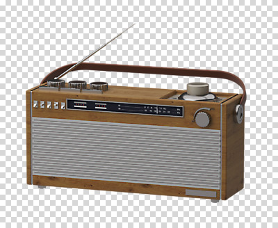 편집 편집이미지 누끼 사람없음 3D소스 3D 빈티지 입체 디지털합성 오브젝트 라디오 복고 PNG 아이템 편집소스 뉴트로 컨셉 전자제품 파일형식