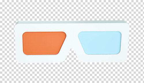 모양 편집 편집이미지 안경 누끼 사람없음 한개 3D소스 3D 영화 입체 디지털합성 오브젝트 PNG 3D안경 로우폴리 편집소스 1 잡화 문화예술 파일형식