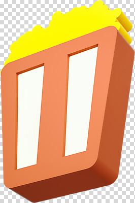 모양 편집 편집이미지 누끼 사람없음 한개 3D소스 3D 입체 디지털합성 오브젝트 팝콘 PNG 로우폴리 편집소스 1 파일형식