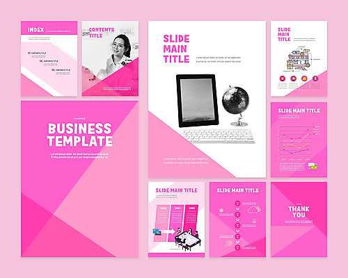 템플릿 여자 안경 분홍색 비즈니스 그래프 한명 20대 성인 세트 한국인 업무 PPT 프레젠테이션 문서템플릿 성인여자한명만 9P 이미지템플릿 1 잡화 컬러 사람 동양인 청년 작업 여자한명만 성인여자만 파일형식