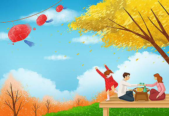 전신 PSD 나무 여자 명절 남자 어린이 술잔 일러스트 젓가락 가족 하늘 술병 수저 성인 세명 추석 가을 등 부침개 평상 귀밝이술 국내일러스트 식물 한국전통 전통 식기 계절 기념일 한식 관계 병_용기 잔 주류 사람 신체부위 파일형식