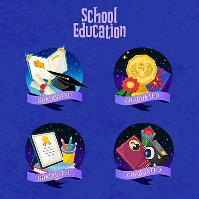 교육 일러스트 학사모 졸업 사람없음 라벨 카메라 졸업장 상패 트로피 에듀 에듀케이션 졸업앨범 스쿨팩 국내일러스트 AI파일 모자_잡화 프레임 전자제품 앨범 상_우승 파일형식 벡터