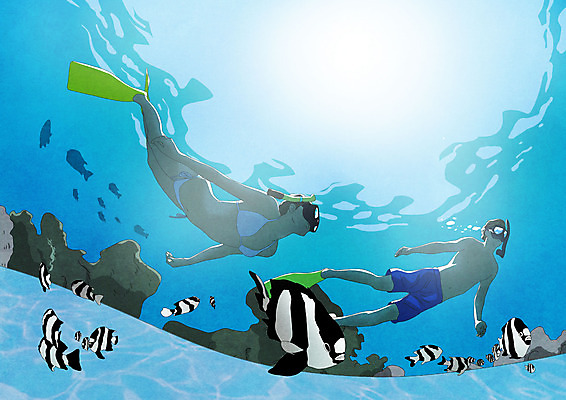 전신 PSD 커플 여자 남자 행복 바다 여행 여러마리 일러스트 어류 성인 두명 여름 여름휴가 바캉스 열대어 즐거움 다이빙 성인만 프리다이빙 국내일러스트 계절 감정 다수 관계 휴가 사람 수영 수중동물 수상스포츠 수중스포츠 파일형식 여름_계절