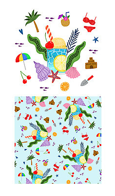 PSD 나무 수영복 패턴 일러스트 우산 조개 아이스크림 불가사리 빨대 어류 사람없음 컵 여름 컬러풀 주스 패턴백그라운드 하트 파라솔 체리 해초 소라 삽 레몬 코코넛 모래성 크림소다 국내일러스트 모양 식물 식기 옷 계절 음료 모래 컬러 백그라운드 무늬 과일 어패류 디저트 극피동물 수중동물 해조류 파일형식