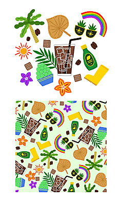 PSD 나무 꽃 커피 무지개 패턴 일러스트 여름음식 잔 장화 사람없음 여름 컬러풀 선글라스 태양 얼음 패턴백그라운드 부채 멜론 파인애플 빙수 아메리카노 탄산수 제철음식 국내일러스트 자연요소 식물 식기 계절 안경 음료 음식 컬러 백그라운드 신발 무늬 과일 디저트 물 열대과일 제철 파일형식 여름_계절